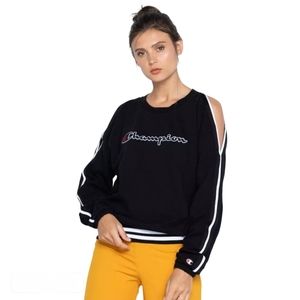 Champion Cold Shoulder Sweatshirt.